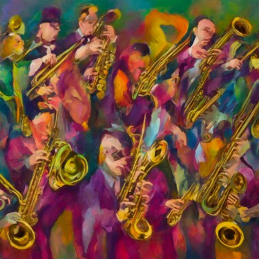 Trompettistes jazz band