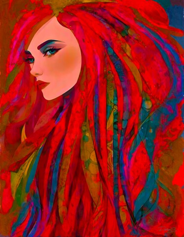 Red hair girl
